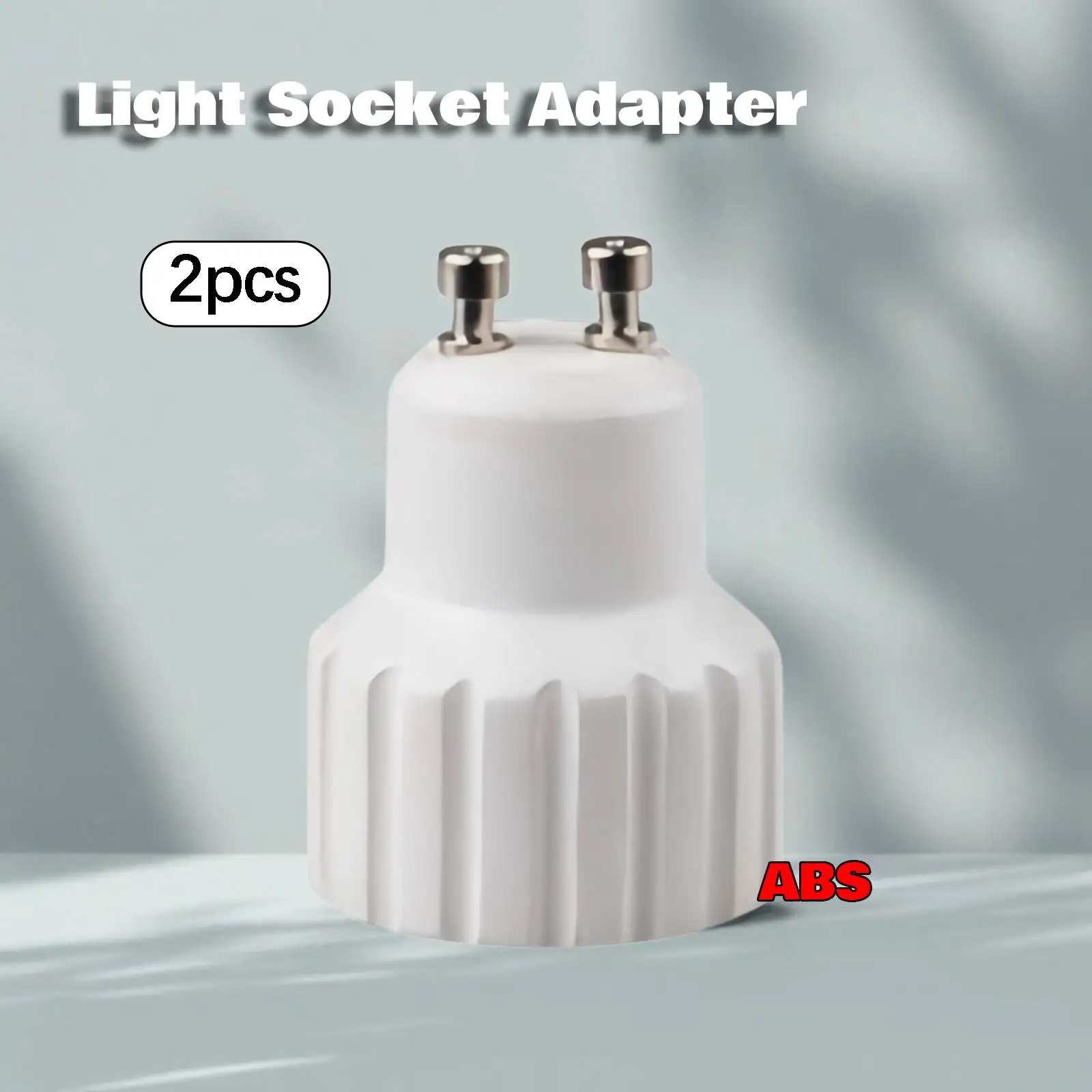 

2 шт. адаптер Gu10 к Gu10, простая установка, прочный термостойкий преобразователь света, держатель, адаптер цоколя, лампа, держатель патрона