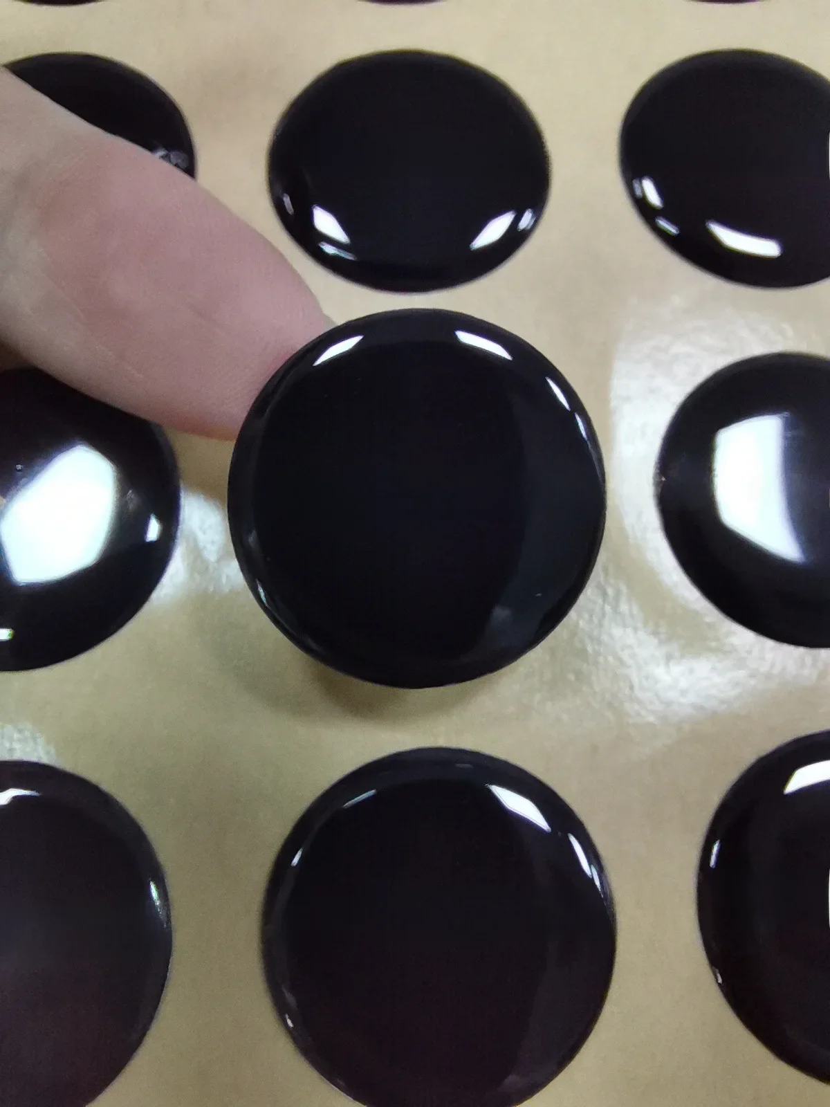 Autocollant époxy dôme personnalisé logo gel 3D étiquette en cristal transparent vinyle personnalisé auto-adhésif étanche personnalisé NFC