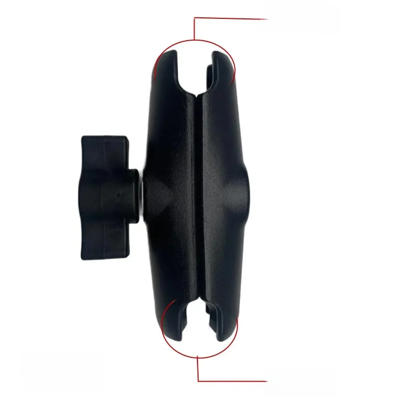 AliExpress NONE Double Socket Extension Arm 17mm-20mm Ball Head Base Adapter for Ram Mount for GoPro Phone Bike Motorcycle Bracket Holder