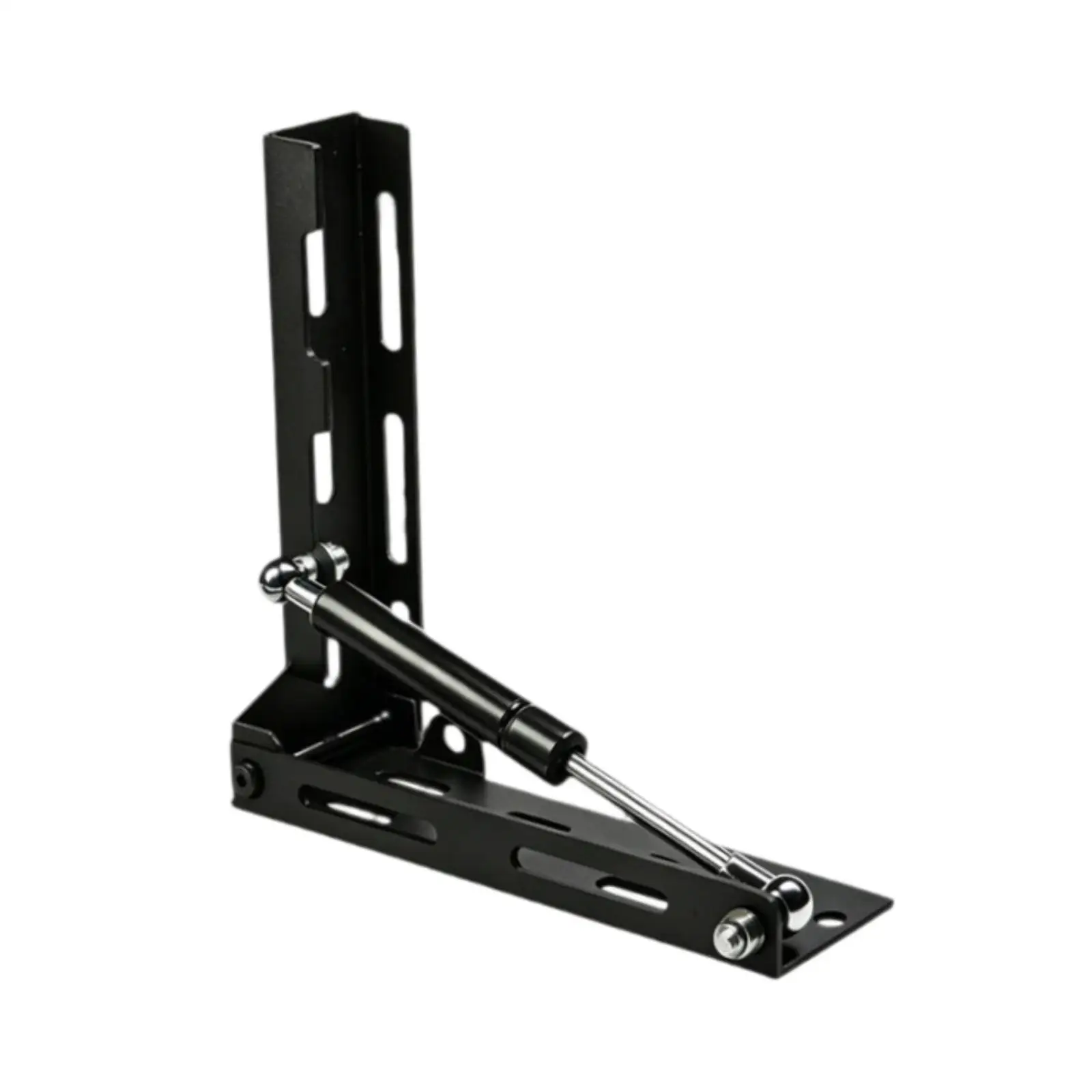 L-förmige Auto-Markisen-Dachhalterung aus Edelstahl, klappbar, einteilig, 30 kg hydraulische Stützstange – Detail 5