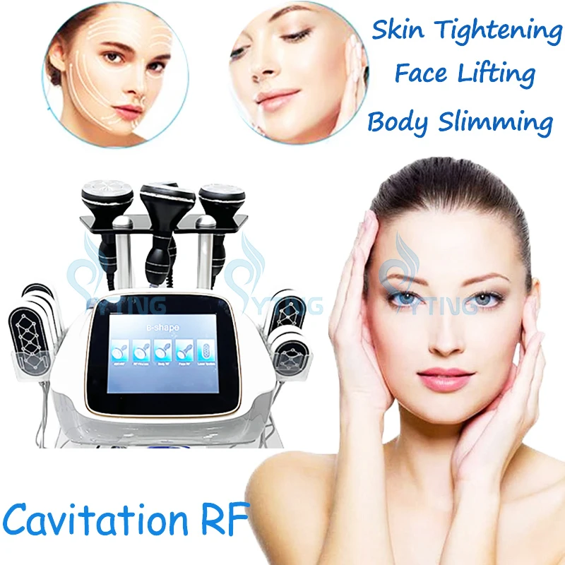 

5 in 1 B-shape Cavitation 40K Vacuum RF Lipolaser Machine for Fat Burning and Body Shaping