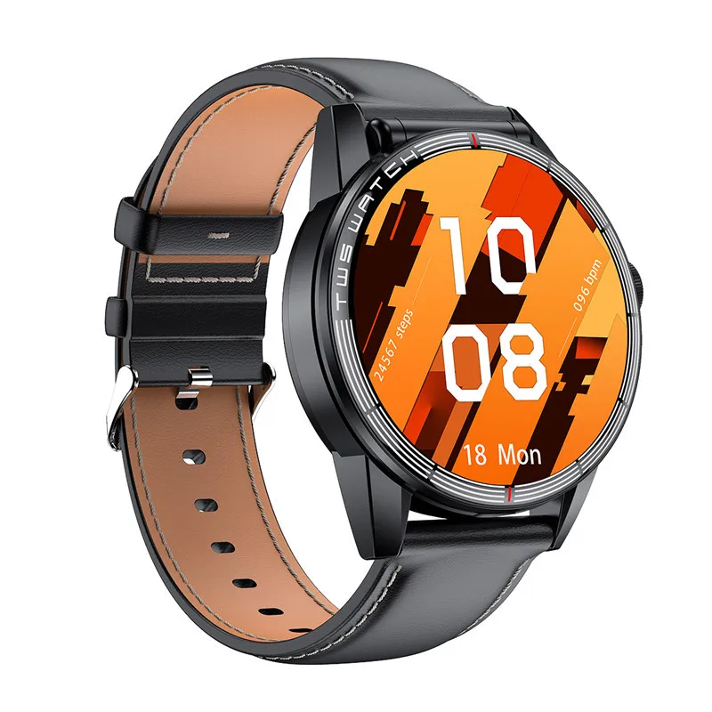 R6 Headset Smart Watch Two In One X7 Upgrade Version Ultra-thin 1.32 Full-Touch Large Screen IP67 Waterproof Metal Shell