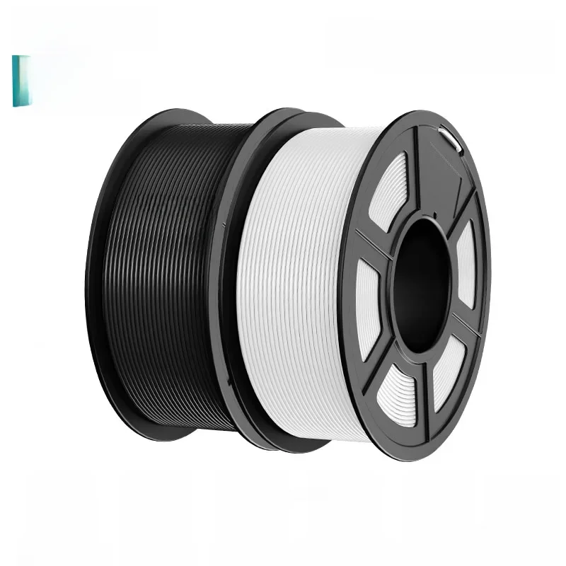 SUNLU 2KG PLA+2.0 Filament do drukarek 3D Wytrzymały i mocniejszy filament PLA Plus 1000G/rolka 1,75 mm Filament 3D pasuje do druku 3D FDM — 2