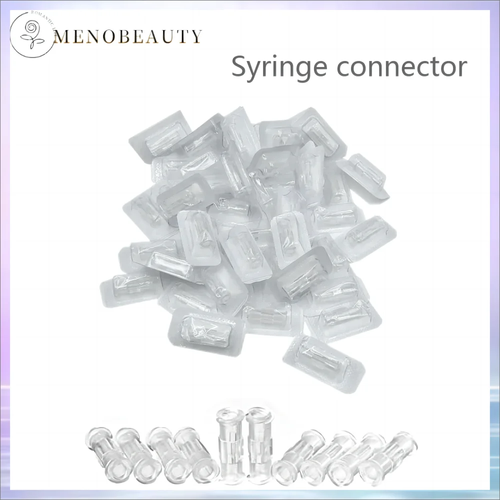 

10 Pcs Medical Plastic 4mm Female To Female Coupler Luer Syringe Connector Transparent For Pneumatic Parts Leak Proof