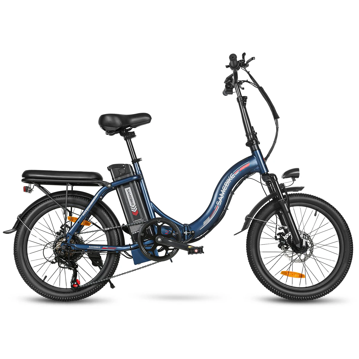 AliExpress NONE Samebike CY20 Electric City Bike 350W Rear Hub Motor 36V12AH Removeable Battery E-bike 20*2.35 Inch Tire Electric Bicycle
