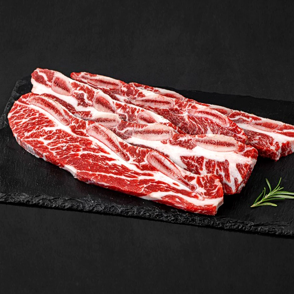 [Ggulmat World] CHOICE grade LA galbi 1kg x 1pack (Frozen)