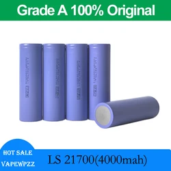 1-10 Piece Original LS Lishen LR2170LA 21700 4000mah Battery 35A/45A Rechargable Batteries Grade A Cells For Electric Tool