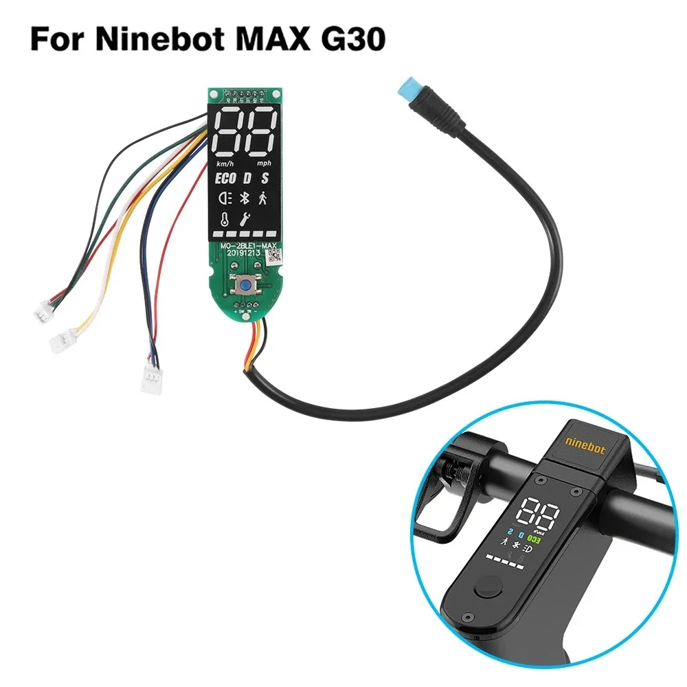 For Ninebot Max G30 electric scooter dashboard controller taillight adapter cable throttle accelerator brake handle spare parts