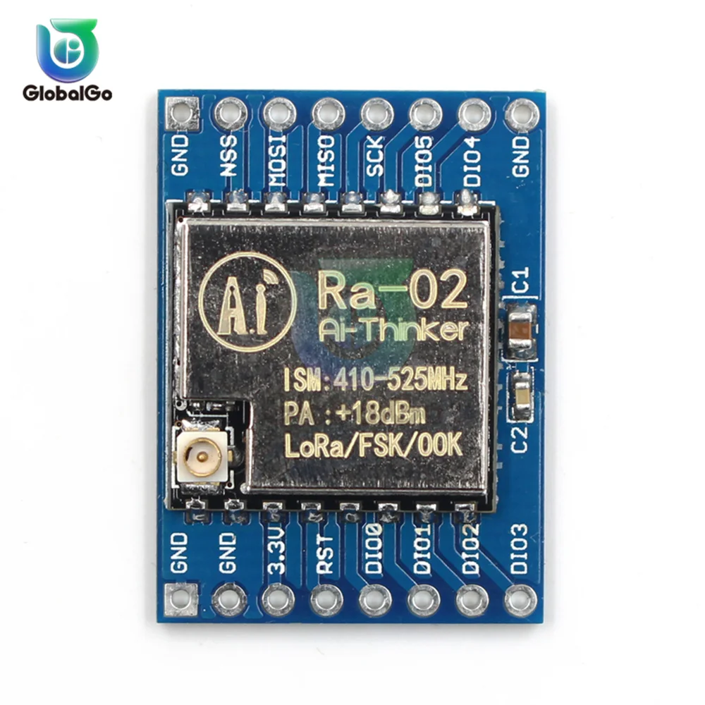 SX1278 LoRa Module 433M 10KM Ra-02 Ai-Thinker Wireless Spread Spectrum Transmission Socket for Smart Home DIY