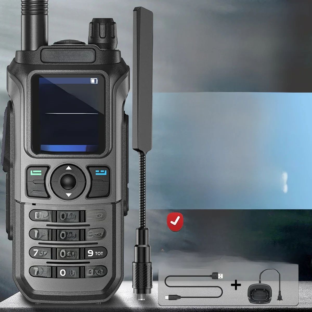 Baofeng Uv 21 Pro Draadloze Kopieer Frequentie Walkie Talkie 16 Km Am Lange Afstand Waterdichte Multi-Band Type-C Oplader Ham Radio Uv 5r - afbeelding 2
