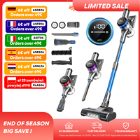 S9 cordless vacuum cleaner, 55KPa 550W, 1,5 L dust cup, light battery display, for animal hair, Carpet