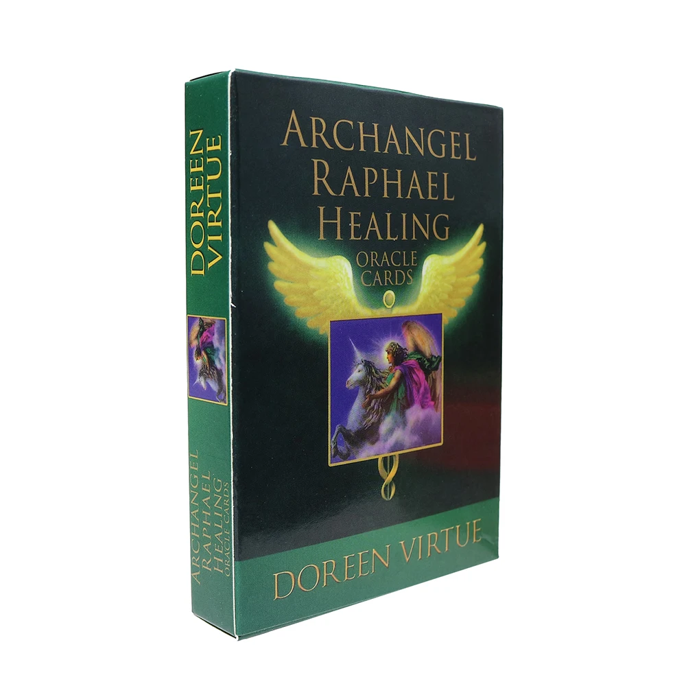 Archangel Raphael Healing Oracle Cards Tarot Cards for Beginners Oracle Deck with Meanings on Them Divination Fate  Board Games