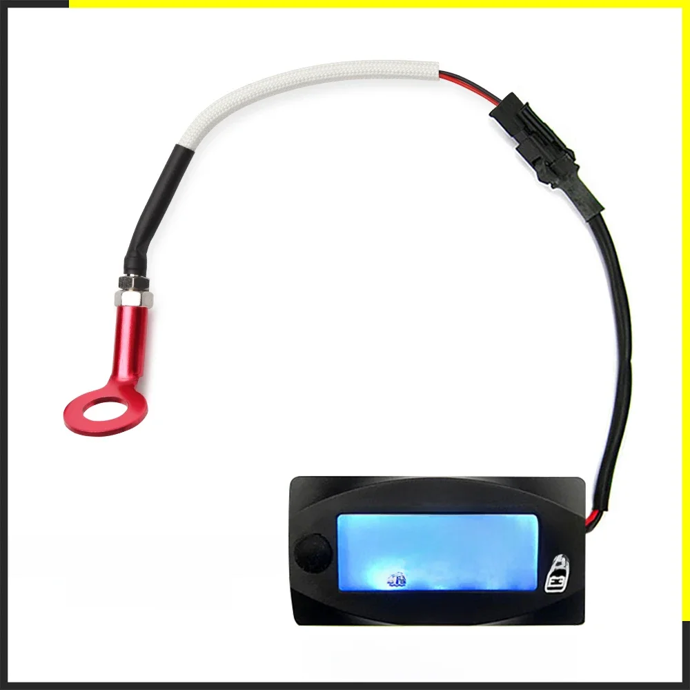 Koso motocykle temperatury silnika woltomierz timer norxi dla YAMAHA NMAX XMAX TMAX Mini 3 LED cyfrowy wyświetlacz Quad metr kwadratowy — zdjęcie 2