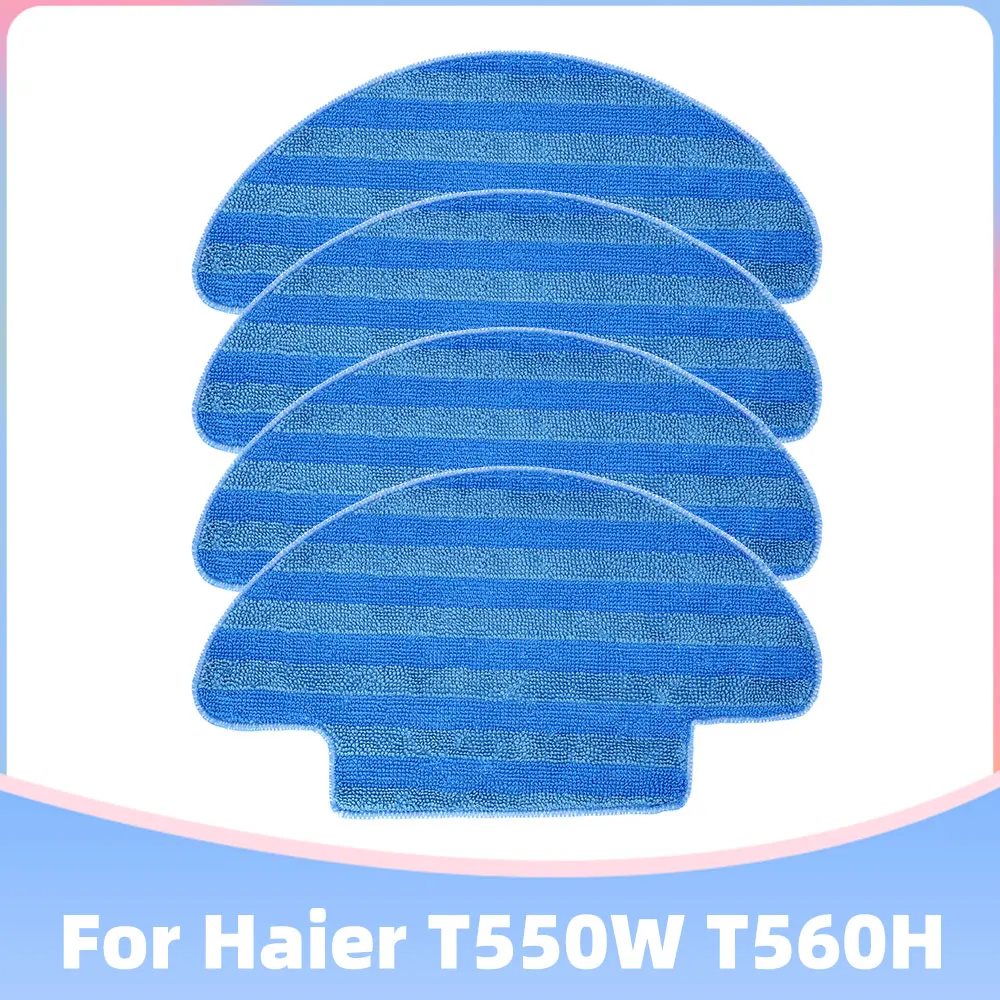 Pièce de rechange pour aspirateur robot Haier Tcape W T560H, accessoire de remplacement, brosse latérale, vadrouille, gril, chiffon, filtre Hepa