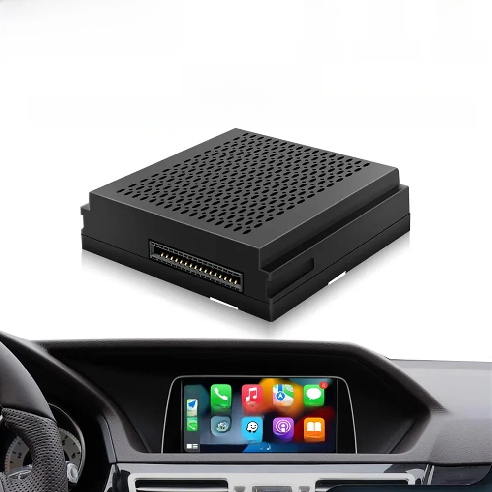 CARABC Wireless Carplay Android Auto Navigation Becker Modul für Mercedes Benz A B C E CLA GLA GLK ML Sprinter NTG4.5 System