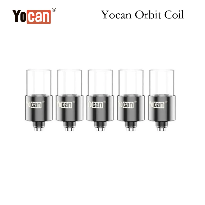 Original Yocan Orbit Zerstäuber & Glasmundstück & Quarzkugeln Spulenverdampfer für elektronische Zigarette Yocan Orbit Kit Vape