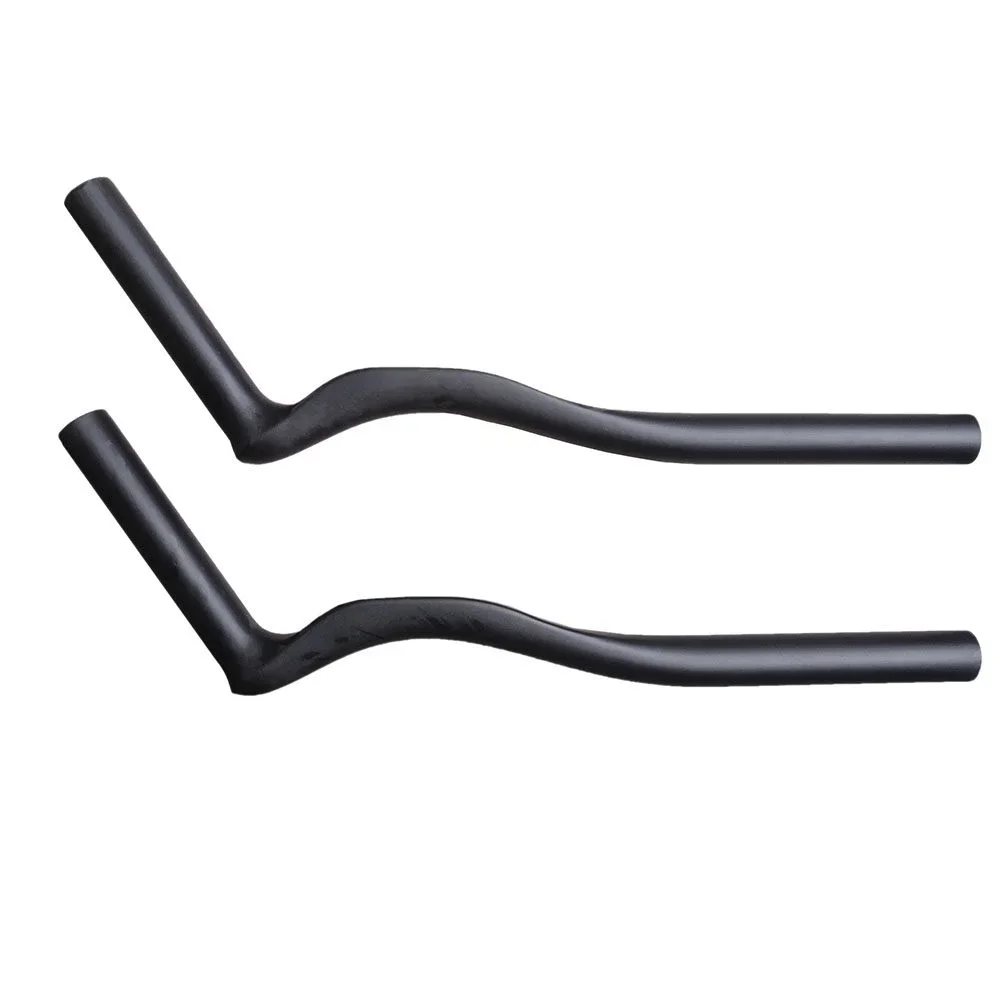 AliExpress NONE No Logo Full Carbon Handlebar Road Race Rest Handlebar TT Bar Triathlon Bar 22.2/31.8mm Time Trial Handles Only Bar