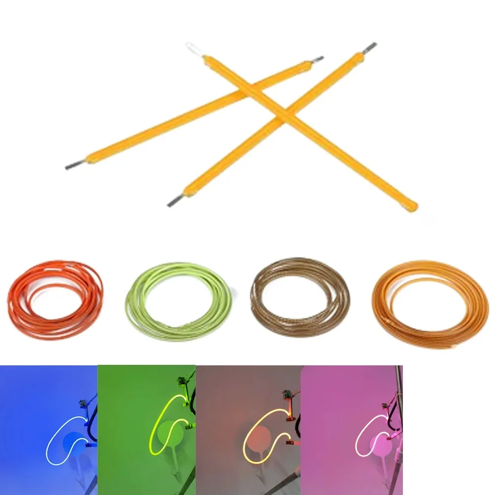 Filament LED Flexible DC3V 38mm 60mm 95mm 125mm 145mm 185mm, pièces de lampe à ampoule Edison, Diode LED, décoration DIY, éclairage de fête