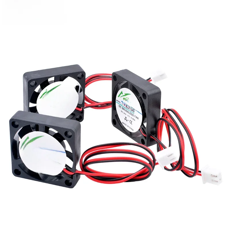 ACP3007 3cm 30mm Wentylator 30x30x7mm DC5V 12V 24V 2-pinowy Miniaturowy Ultracienki Wentylator Chłodzący do Drukarki 3D Routera — zdjęcie produktu 7