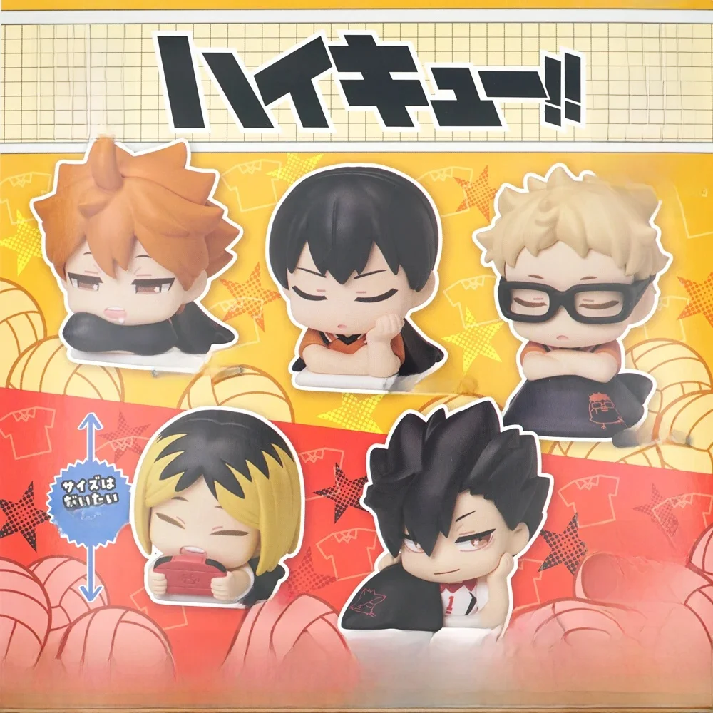 Haikyuu!! Anime Hinata Shoyo Tobio Kageyama Kei Tsukishima Kozume Kenma Kuroo Tetsurou 45mm Figure Capsule originale