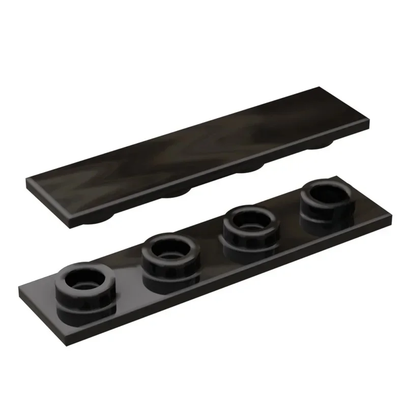 MOC – Kit de blocs de construction spéciaux 2431W, 10 pièces, 1x4, plaque plate et fine, fixation de châssis, briques, particules, jouet de bricolage, cadeaux pour enfants