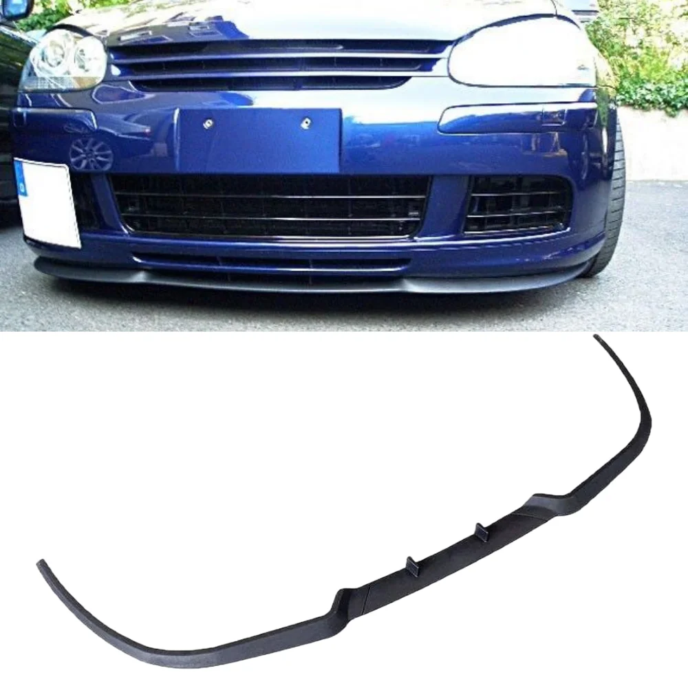 For VW Volkswagen Golf MK5 CUPRA R FRONT SPOILER FRONT BUMPER LIP Spoiler lip universal 3pcs body kit Spor tuning Protector