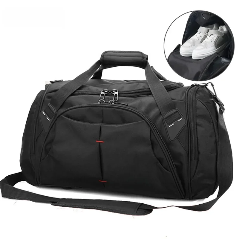 Mężczyźni Sport torba na siłownię trening Fitness torby duża torba podróżna torba damska plecak na ramię bagaż służbowy opakowanie Gymtas XA812WA — zdjęcie 2