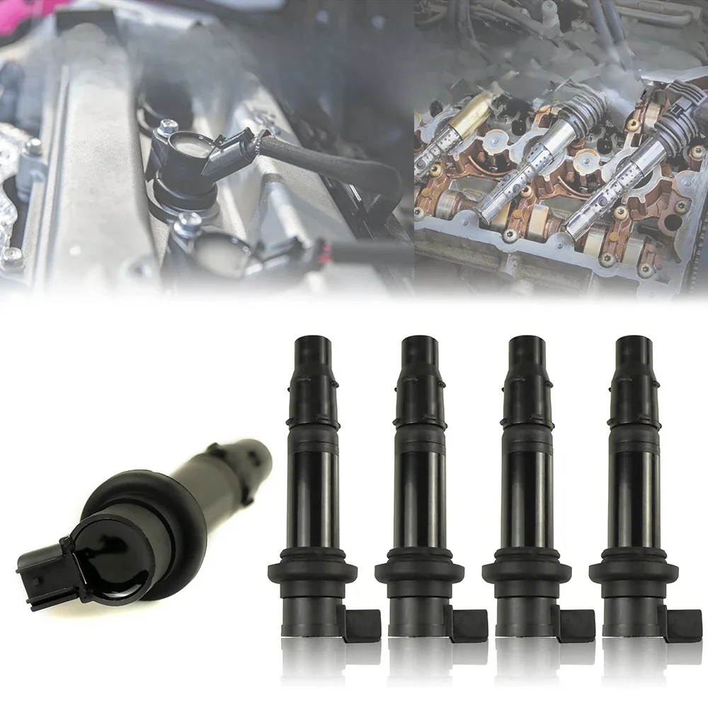 Zündspule 5VY-82310-00-00 F6T558 Für Yamaha YZF-R6 YZF-R6S YZF-R1 FZ1 Vmax 1700 FZS1 Motorrad Zubehör 2/4 Pack