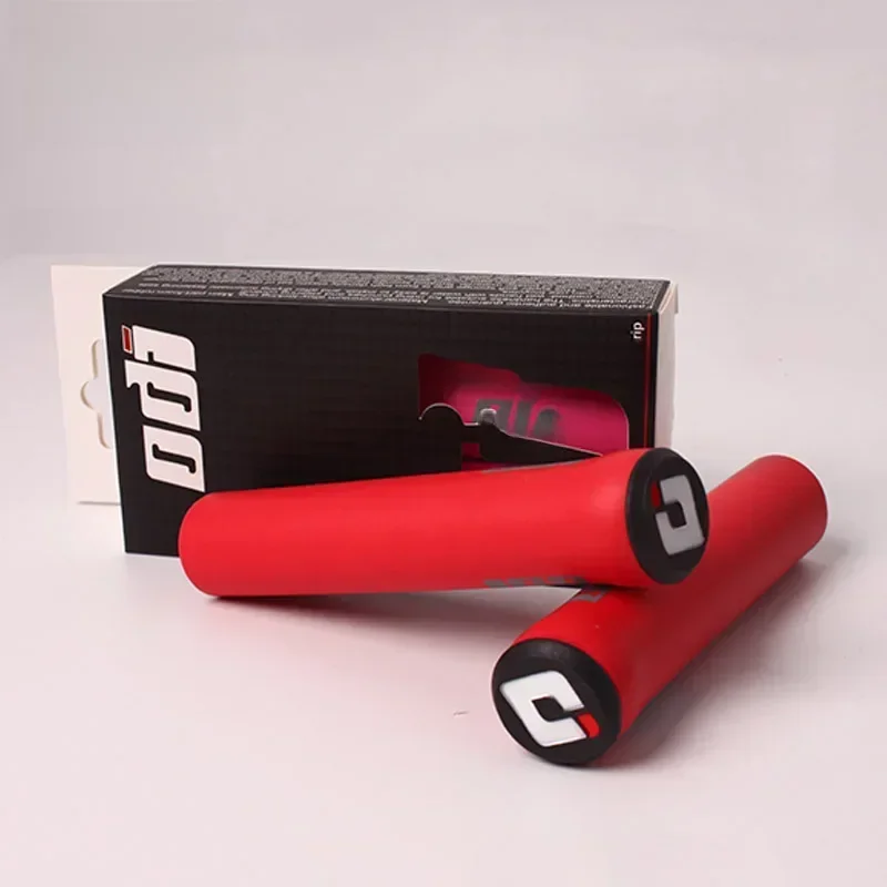 AliExpress NONE ODI 2pcs Bike Handlebar Grips MTB Silicone Handle Bar Grips Sets Soft Mountain Bicycle-grips End Plugs Cycling Accessories Parts