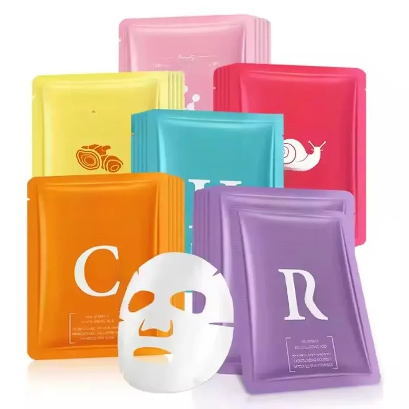 5/10 sztuk BIOAQUA ślimak kwas hialuronowy Retinol maska do pielęgnacji skóry nawilżające nawilżające ujędrniające maski na twarz do pielęgnacji skóry twarzy — zdjęcie 2