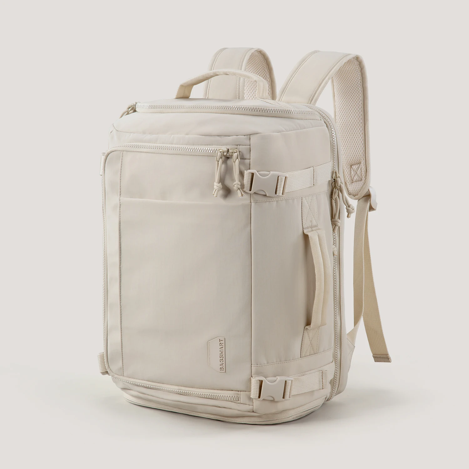 BAGSMART Reiserucksack, große Kapazität, Vakuum-Kompressionsrucksack für Damen, 15,6 Zoll Laptoptasche, wasserdicht, erweitern Sie Herrenrucksäcke – Detail 8