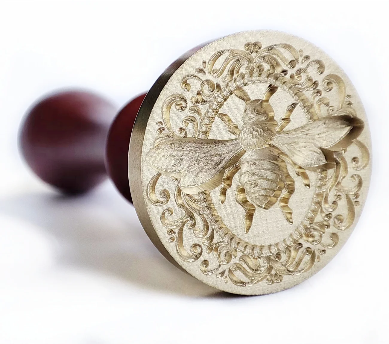 3D Relief 3cm Big Bee Wax Seal Stamp, Wedding Invitation Wax Seals, Elegant Bee Wax Seals, Peel and Stick Wax Seal, Insects Seal