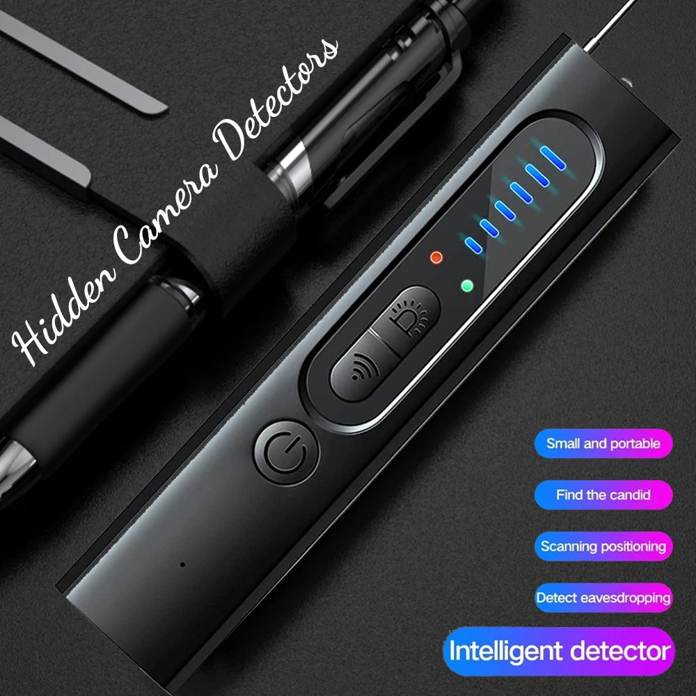 

Hidden Camera Detectors Device Portable Lens Detect Gadget Anti-Peeping Security Protection Anti-spy Scanner