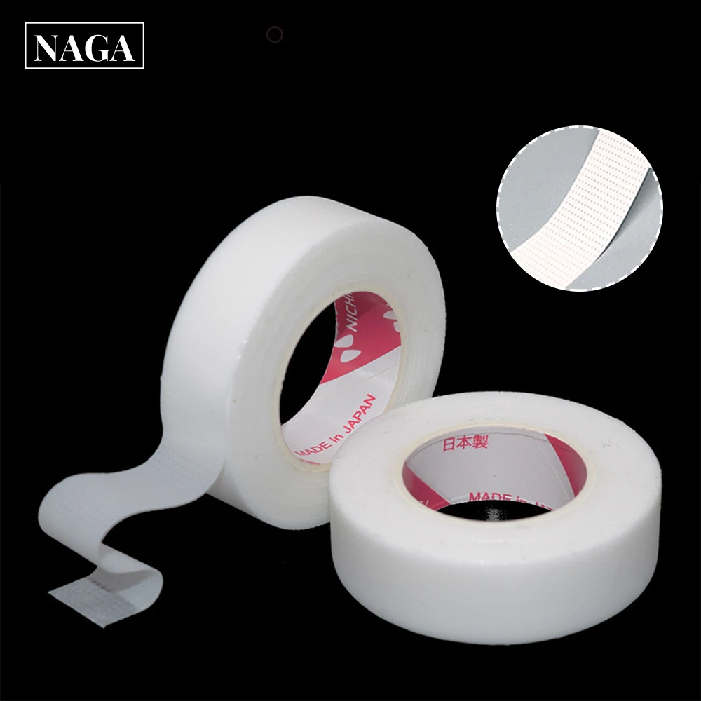 

NAGA Eyelash Extension Makeup 6 PCS/Set Breathable Easy to Tear Micropore Medical Tape Professional Supplier Premium Lashes