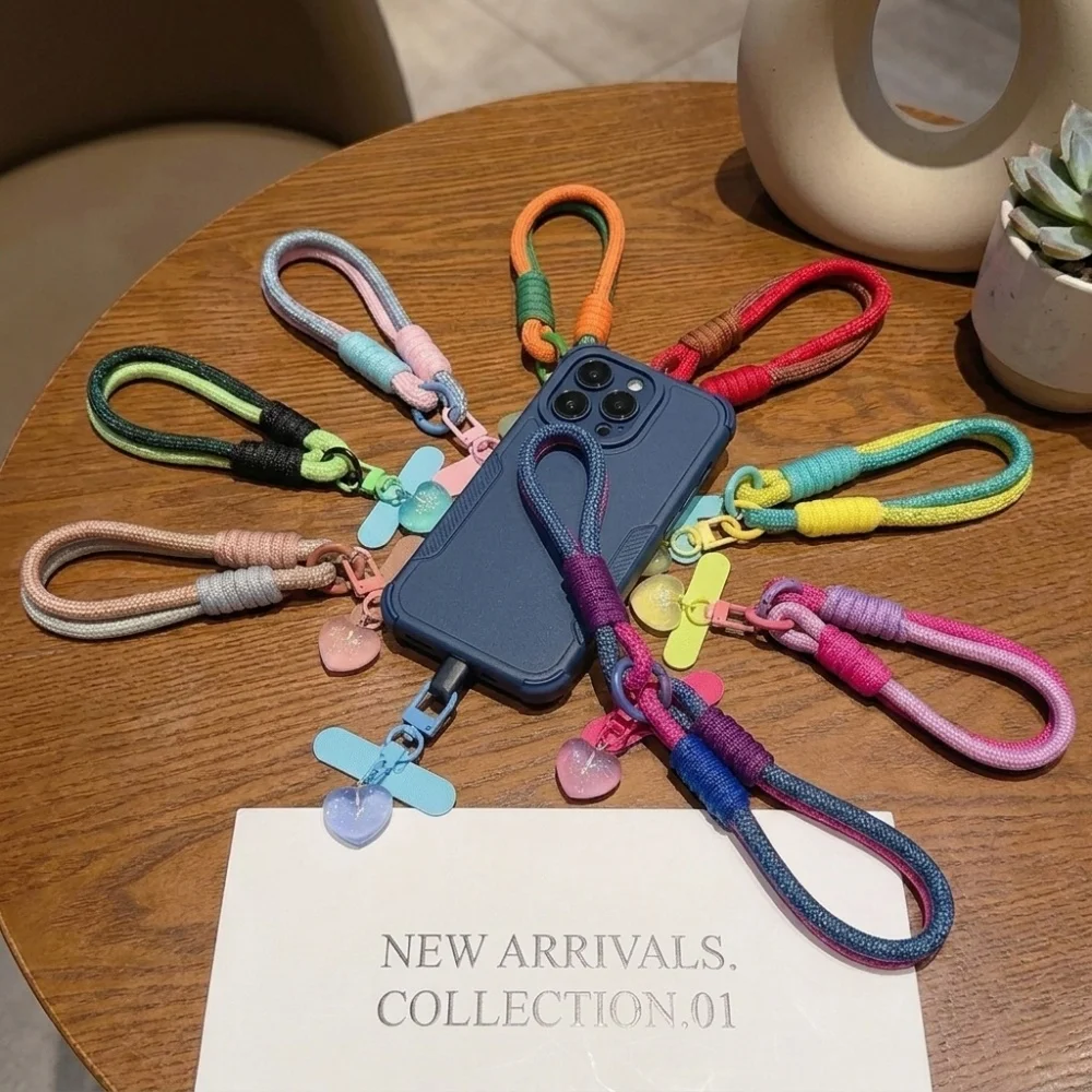 Handy-Lanyard Luxuriöses Geflochtenes Handgelenk-Handyband Handlicher Anhänger Sturzsicher Multifunktionales Armband für Oneplus