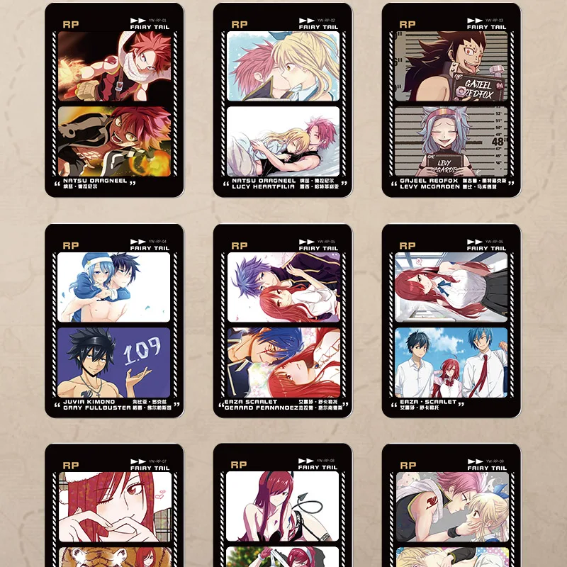 STAN-FAIRY TAIL Collection Cards Booster Box Infinite Dimension Studio Rare Anime Playing Game Board Cards