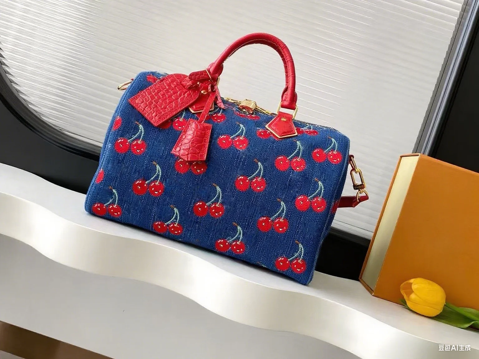 

Большая застежка-молния сзади, милая желтая женская сумка с мультяшным ключом, мамина сумка SU66