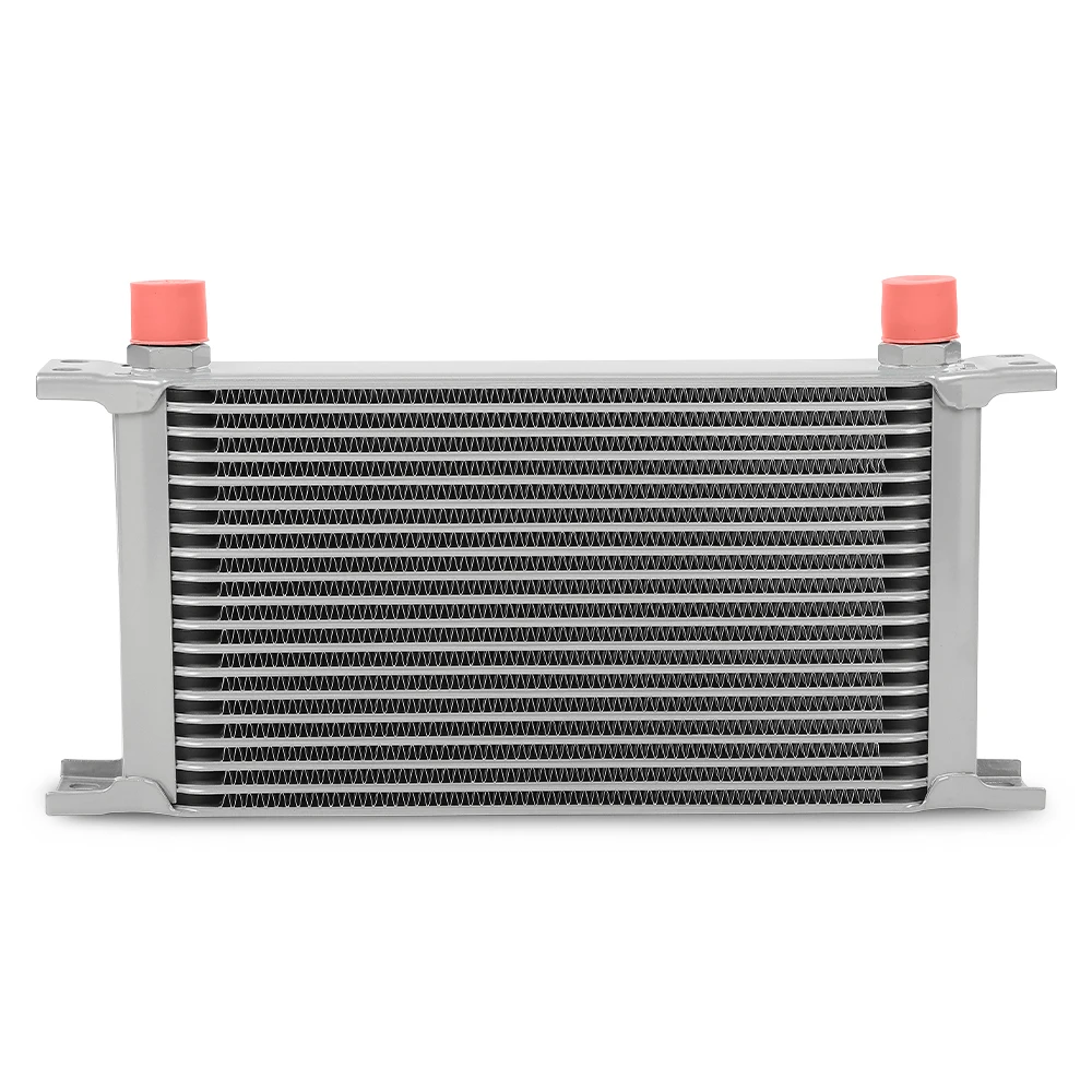 

Fit for Universal 19 Row 10an Aluminum Engine Transmission Oil Cooler Silver New Durable Strong Sturdy Car Accessories