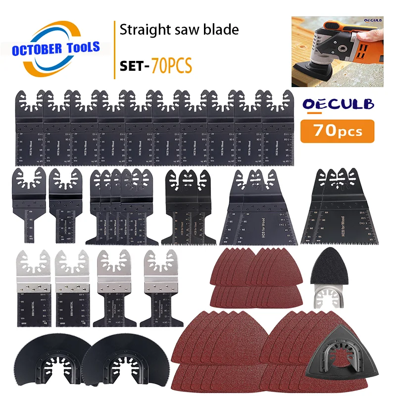 

Swing Saw 70PC: High-Efficiency Cutting Tool for Woodworking and Construction Projects with Precision Blades, Ideal for Smooth C