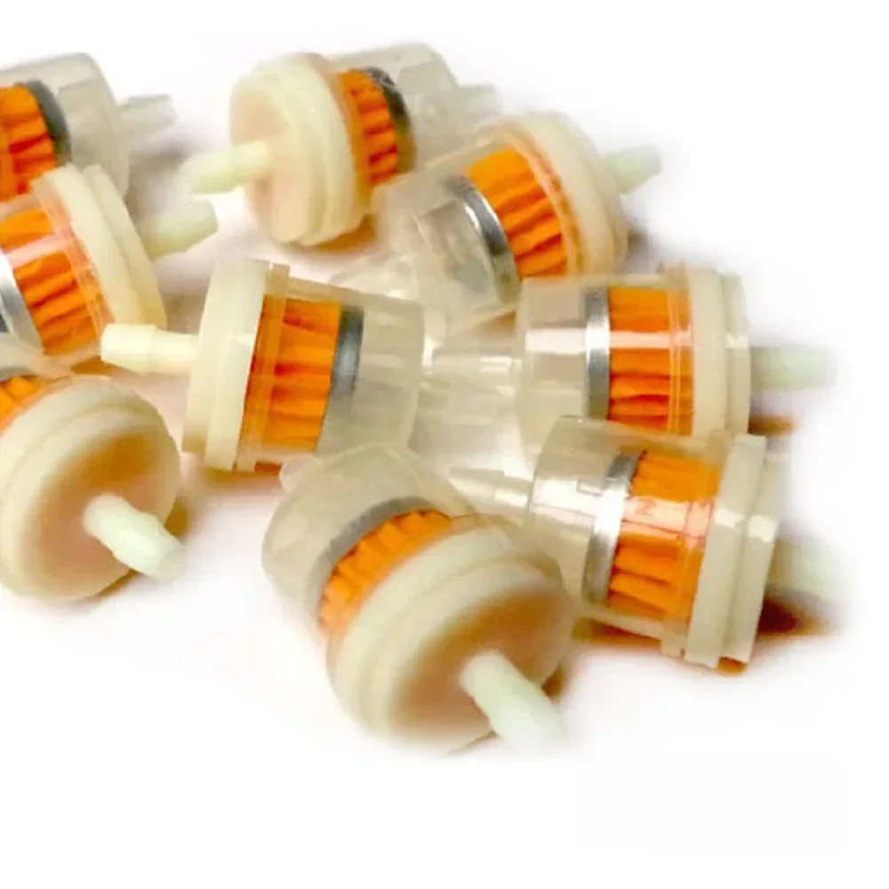 AliExpress NONE 10pcs Motorcycle Oil Filter Inline Gas Fuel Filter Gasoline Filters Tool For Scooter Motorcycle Moped Scooter Dirt Bike ATV