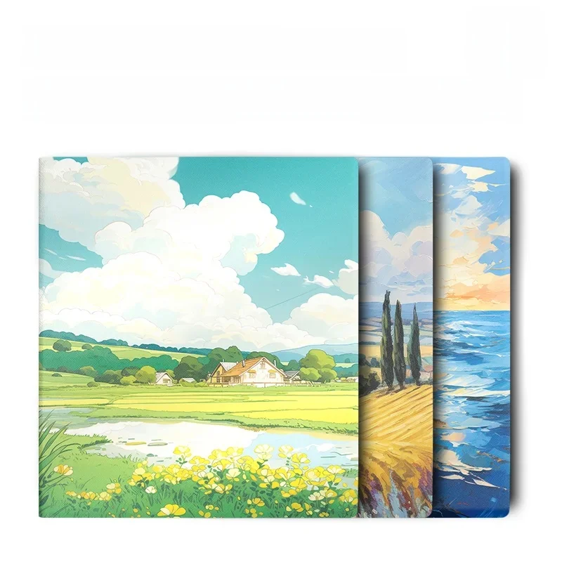 Etui Twosheep do Boox Go7 Go Color7 GenII GenI Page Leaf3 Leaf3c 7-calowe magnetyczne etui z automatycznym wybudzaniem i usypianiem, ilustracje z kreskówek — zdjęcie produktu 7