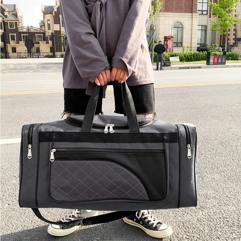 Sacs de séparation à support sec Oxford, sacs de sport portables de grande capacité, fermetures à glissière latérales multifonctionnelles résistantes à l'usure pour le voyage, la natation