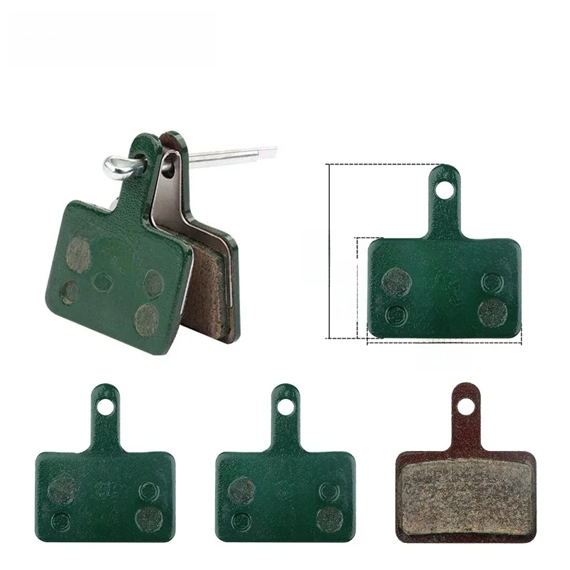 AliExpress TEKTRO E10.11 MTB/Road Disc Brake Pads Resin-Metal 2mm Universal, Compatible with Shimano M355/M395/495 & Tektro HD-M520/E350