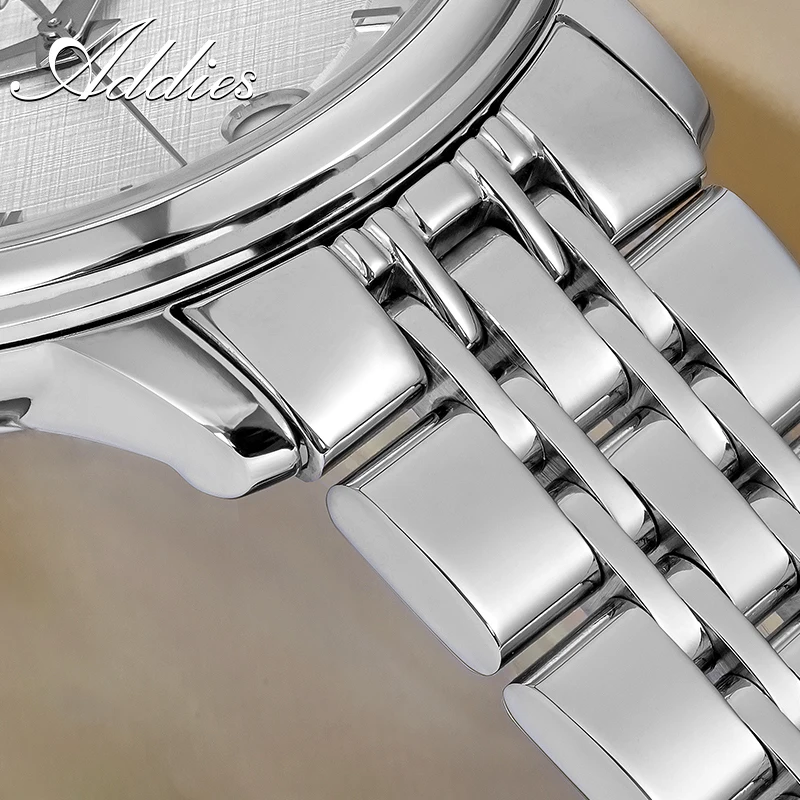 ADDIES GM12 Quartz Woman Watch New Luxury 31mm Sapphire Crystal Watch for Women Stainless Steel 50m Waterproof Business Watches