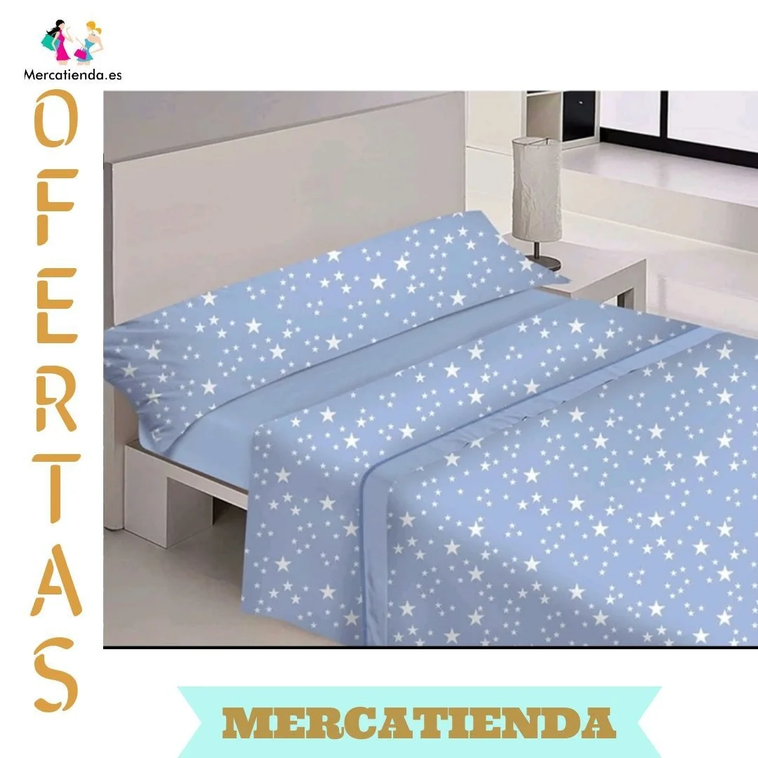 Cheap Cheap Microfiber Anti-Perli-Star Model Blue-Soft Sheets, Cheap and Easy Care