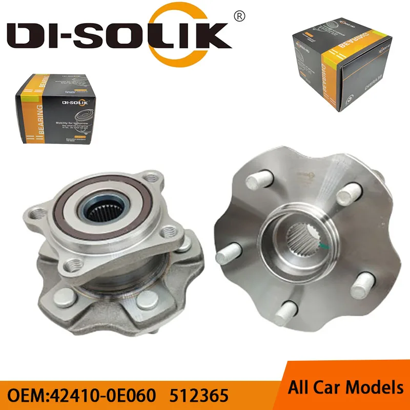 

DI-SOLIK Auto Parts 4WD Rear Wheel Hub Bearing 42410-0E060 42410-48060 42410-0E030 512365 4241048061 424100E031 3DACF041D6CR