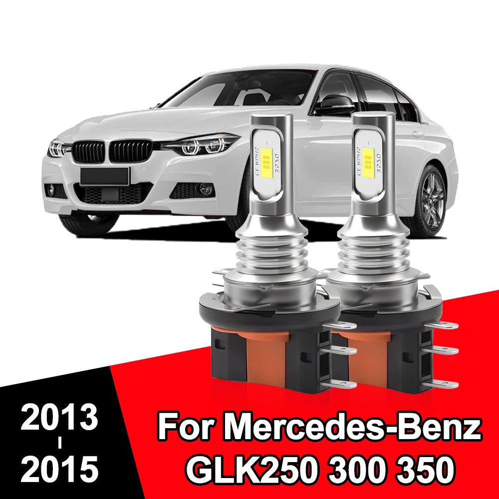 

3570 CSP Chips H15 LED Bulbs 120W 10000LM Car Headlight Daytime Running Lights Car Lights for Mercedes-Benz GLK250 300 350 2013