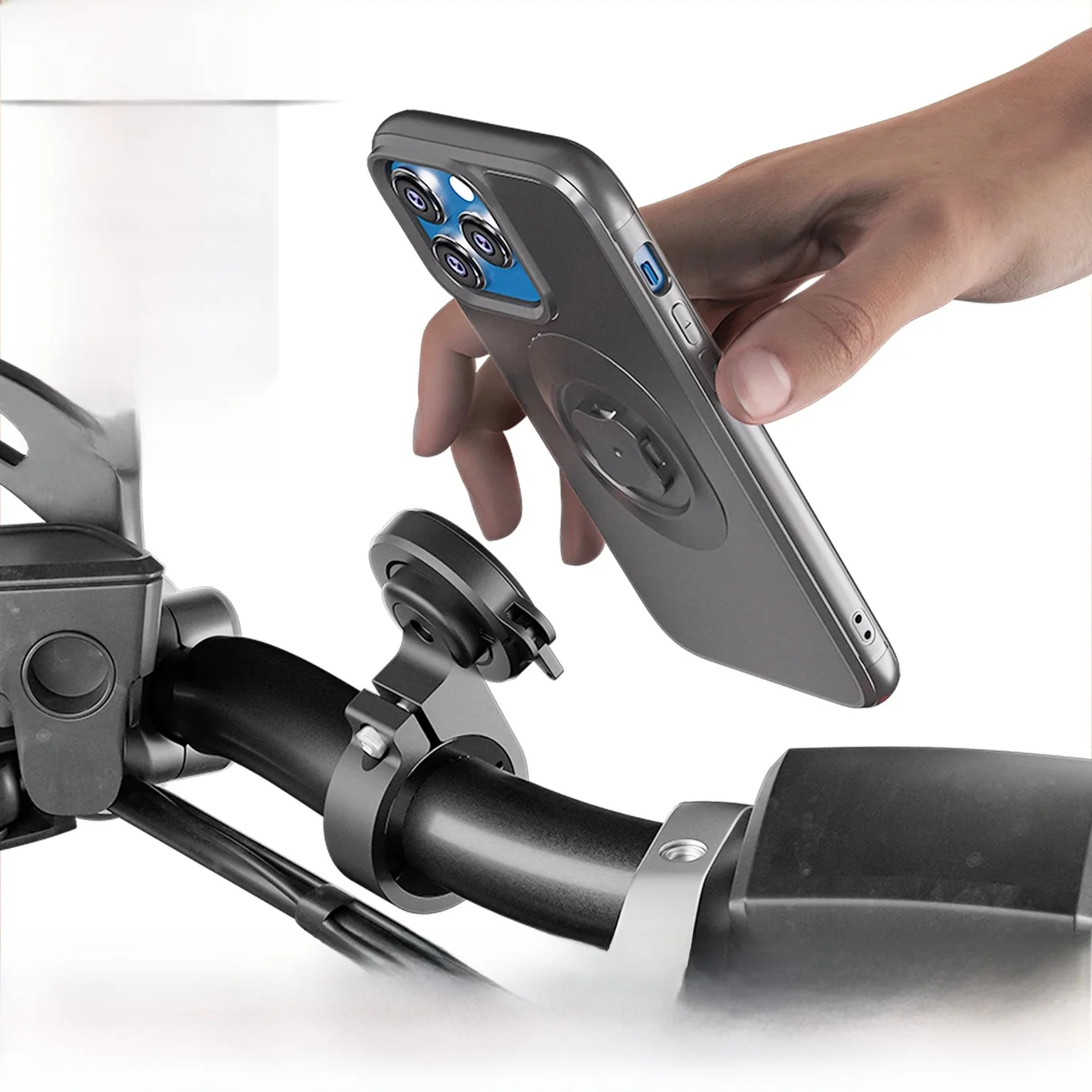 AliExpress UK sincetop Motorcycle Bike Phone Holder,Bicycle/E-Bike/Moto Aluminum Quick Mount Stand Mountain Handlebar
