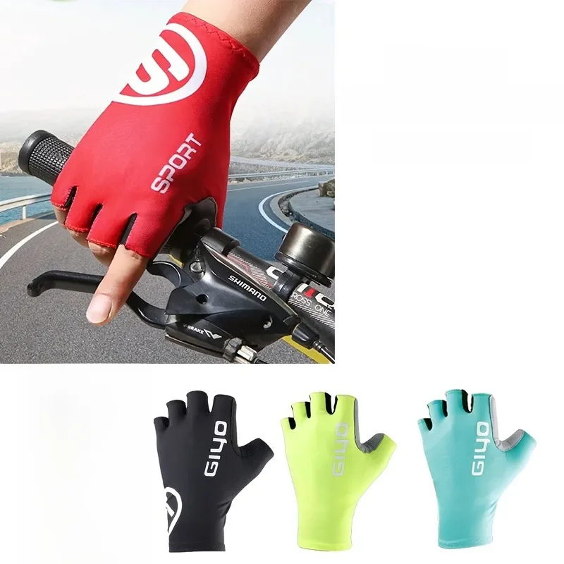 AliExpress Half Finger MTB Cycling Gloves Use Anti-Slip Technology Breathable Comfort Glove Fitness  Bicycle