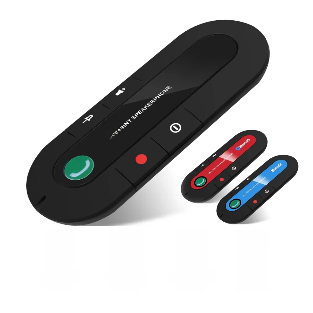 Kebidu Mini Android 4.1 zestaw głośnomówiący osłona przeciwsłoneczna klip uniwersalny zestaw głośnomówiący Bluetooth bezprzewodowy odtwarzacz muzyczny Bluetooth Mp3 LB — zdjęcie 2